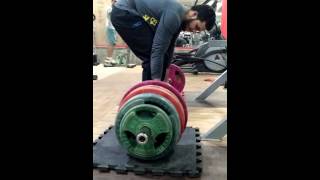 Shank bodybuilding deadlift 170 kg, 60-70 kg recovery