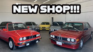 I Finally Got A Shop! Shop Tour and the Next Step for my BMW Adventures