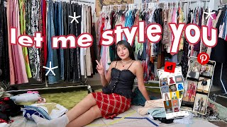 LET ME STYLE YOU // styling mystery bundles based on *YOUR* pinterest + GIVEAWAY!!!