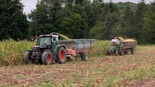 Maishäckseln🌽 2020 mit 2. Einreiher bis in die Nacht