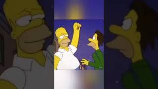 A la taberna de Moe Homero Simpson