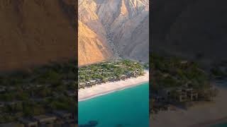 Most INSANE Resort in Oman 🤩⛱️ #oman #sixsenseszighybay #luxurytravel #luxuryresorts #shorts