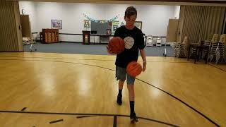 Early Morning Basketball Drills with Boston - 20170221 064833