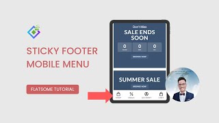 Tạo Sticky Footer Mobile Menu bằng UX Block | Hướng dẫn Flatsome