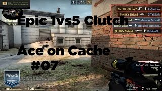 Csgo EPIC SiriusZ 1v5 Clutch (live) + demo shots