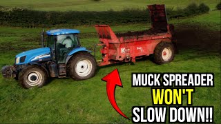 MUCK SPREADER GOES TURBO!!