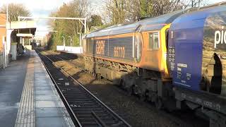 Liverpool Class 66 Biomass Trains 03 Jan 2021