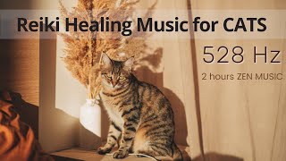 Music for Cats to relax and relieve stress 528Hz