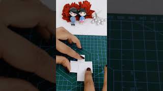 Rotating Ring Box | the paper magic  #ringbox #youtubeshorts #art #shorts