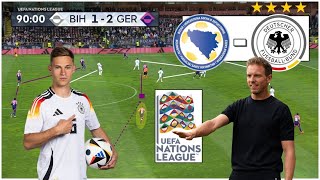 Knapper & trotzdem souveräner Auswärtssieg: Bosnien-Herzegowina - Deutschland (1:2) | Taktik-Analyse