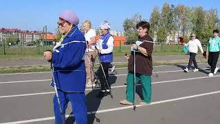 Жители Мстиславля присоединились к республиканской акции «Шаг к долголетию».