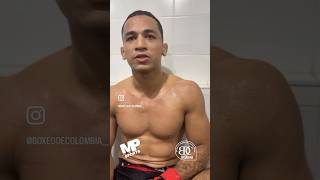 Daniel Trens termina su combate en el primer asalto con dos peleas ya presenta un buen estilo