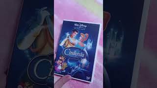 Meus DVDs da Cinderela! #princesa #disney #shortsvideo #filme #dvd