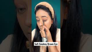 #brownsmokeyeye #softeyemakeup #makeup #makeuotutorial #shorts