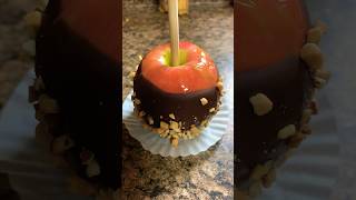 Caramel Apples 🍎 #caramel#chocolate #apple #yummy #shorts