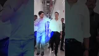 Do Khiladi ak sath 💪💪Tiger Shroff with Akshay Kumar #viralvideo #akshaykumar #tigershroff