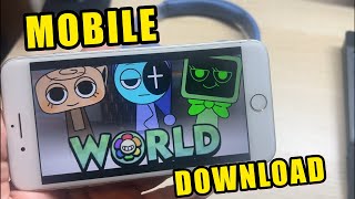 Dandy's World Sprunki iOS Android {2024} How To Download & Play on Mobile