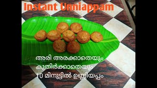 Instant Unniyappam|Quick & Easy|Unniyappam Recipe|Onam Vishu Special|Unniyappam Kerala Style