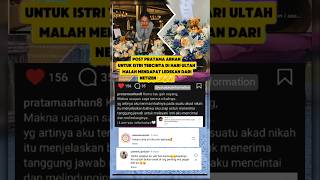 Post Pratama Arhan Untuk Azizah Dihari Ulang Tahun Malah Mendapat Ledekan Dari Netizen #trending