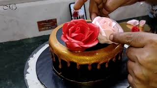 Fondant cake decoration ideas | Beautiful Cakes🥰 | Wedding cake design❤️ | Make easy Fondant cake🎂