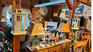 ThredUP Fun Box Rescue unboxing from Upstate NY with Brynne’s Mom in Brynne’s childhood home ❤️❤️