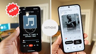 Nothing OS Themed Apps | Music, Phone, and More