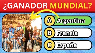 🤔⚽️Quiz de Fútbol Más Difícil: 40 Preguntas en 8 Segundos