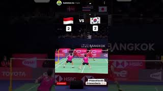 THOMAS-UBER CUP 2022 | POIN AKHIR KEMENANGAN GANDA PUTRA FAJAR-RIAN MELAWAN TIM KOREA!🔥🇮🇩💪