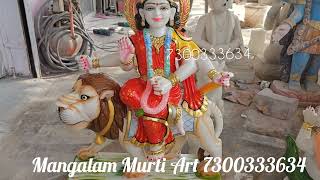 Assam ke liye taiyar ki gai man Durga ki Murti 📲 7300333634 #bangali #durgapuja #durga