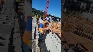 Blocklaying 101 #blocklaying #bricklaying #mason #construction #masonry