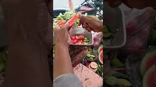 Fruit Cutting Skill | Fruit Chaat #fruitcutting #fruitchaat #streetfood