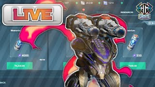 🔴  NEW CURRENCY MEMORIUM || LETS GRIND SILVER || WAR ROBOTS UPDATE 9.3