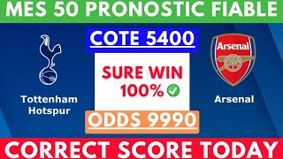 PRONOSTIC FOOT:MES PRONOSTIC FOOTBALL AUJOURD'HUI (football prediction ) CORRECT SCORE|SCORE EXACT