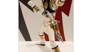 Bandai Migthy Morphin Power Rangers 25th - White Ranger - SH Figuarts #Shorts