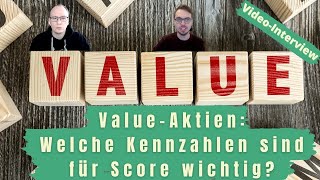 Value-Aktien: Welche Kennzahlen sind für den Value-Score wichtig?