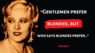 Prime Excerpt From Mae West | The greatest female stars of Classic American cinema.