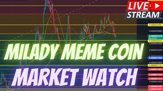 MILADY MEME COIN  JASMY COIN  BTC   \ MARKET WATCH \   ***WE ARE LIVE***