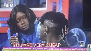 BBNAIJA 2022| Bryann Tells Daniella That She Cheap After Fun Under The Duvet with Khalid