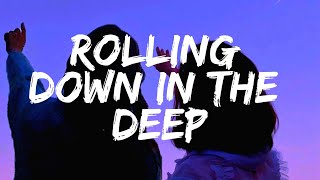 Adele - Rolling in the Deep (Lyrics)