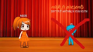 Nick jr commercial: DON’T PUT ANYTHING IN YOUR MOUTH