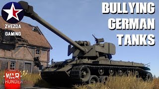 Bullying German Tanks | War Thunder Super Pershing