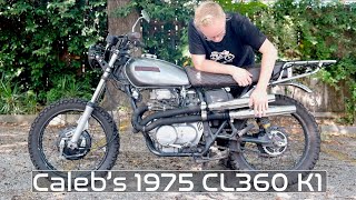 CMC Bike Tours: Caleb's 1975 CL360 K1 Scrambler