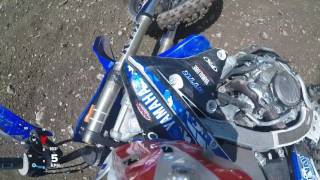 2 CRASHES Motocross Alpencup Lüsen 30.04.2017 1.Lauf INTER first lap on board #190