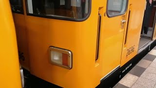 U Bahn Berlin F79 Mitfahrt Einheit 2696