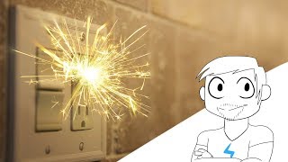 THIS IS WHY YOU MUST HAVE ARC FAULT CIRCUIT BREAKERS IN YOUR HOUSE