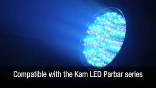 Kam LED Par Kit in action