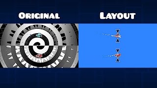 NEW TOP LEVEL | "Menace" Original vs Layout | Geometry Dash 2.2