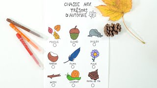 La chasse aux trésors d’automne !