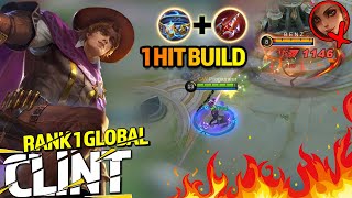 Clint Broken Hero! Clint Build 2021 | Top 1 Global Clint - MLBB