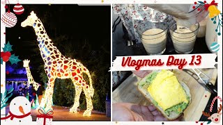 Avocado egg toast with peanut butter banana smoothie! | VLOGMAS DAY 13 2023